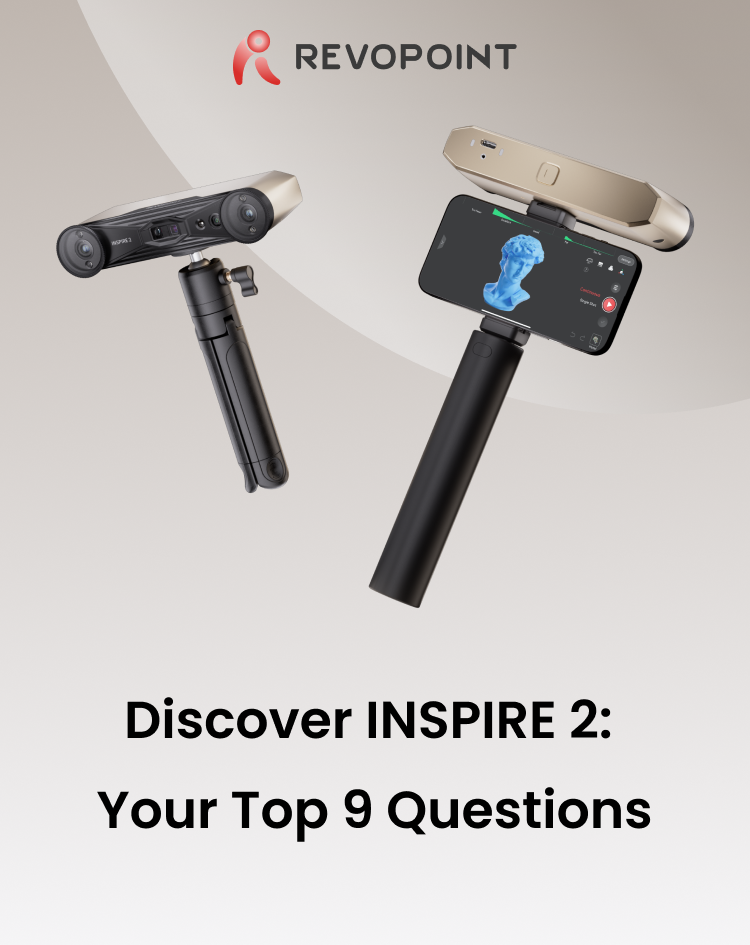 REVOPOINT INSPIRE 2: Plan Modes, Connections and Capture