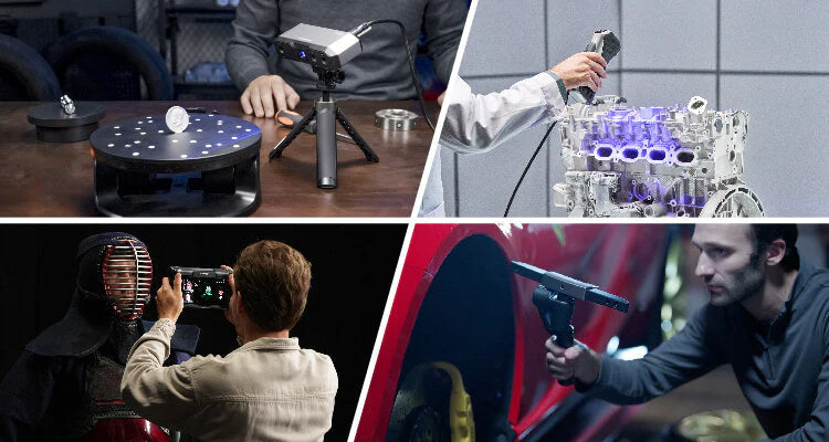 REVOPOINT Scanning Technology: Choose a Mode for the Surface