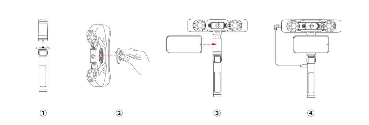 MetroY Mobile Kit assembly illustration