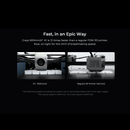 Creality K1 3D Printer with Auto Leveling 600mm/s Printing Speed 2000mm/s² Acceleration, 300℃ High-Temp 32mm³/s Flow Hotend Dual-Gear Direct Extruder Build Volume- Print Size: 220 x 220 x 250mm