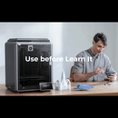 Creality K1 3D Printer with Auto Leveling 600mm/s Printing Speed 2000mm/s² Acceleration, 300℃ High-Temp 32mm³/s Flow Hotend Dual-Gear Direct Extruder Build Volume- Print Size: 220 x 220 x 250mm