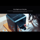 Creality K1 3D Printer with Auto Leveling 600mm/s Printing Speed 2000mm/s² Acceleration, 300℃ High-Temp 32mm³/s Flow Hotend Dual-Gear Direct Extruder Build Volume- Print Size: 220 x 220 x 250mm