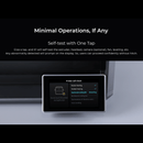 Creality K1 3D Printer with Auto Leveling 600mm/s Printing Speed 2000mm/s² Acceleration, 300℃ High-Temp 32mm³/s Flow Hotend Dual-Gear Direct Extruder Build Volume- Print Size: 220 x 220 x 250mm