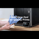 Creality K1 3D Printer with Auto Leveling 600mm/s Printing Speed 2000mm/s² Acceleration, 300℃ High-Temp 32mm³/s Flow Hotend Dual-Gear Direct Extruder Build Volume- Print Size: 220 x 220 x 250mm