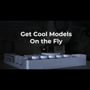 Creality K1 Max 3D Printer with Smart AI Function 600mm/s Printing Speed 20000mm/s² Acceleration, Core XY Structure- Large Build Volume Auto Leveling Dual- Print Size: 300 x 300 x 300mm