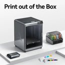 Creality K2 Plus Combo 3D Printer, Multicolor Printing with 16 Colors, 600mm/s High-Speed Printing, Dual AI Cameras for Monitoring, Full-Auto Leveling- Printing Size: 350 x 350 x 350mm