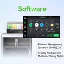 Creality K2 Plus Combo 3D Printer, Multicolor Printing with 16 Colors, 600mm/s High-Speed Printing, Dual AI Cameras for Monitoring, Full-Auto Leveling- Printing Size: 350 x 350 x 350mm