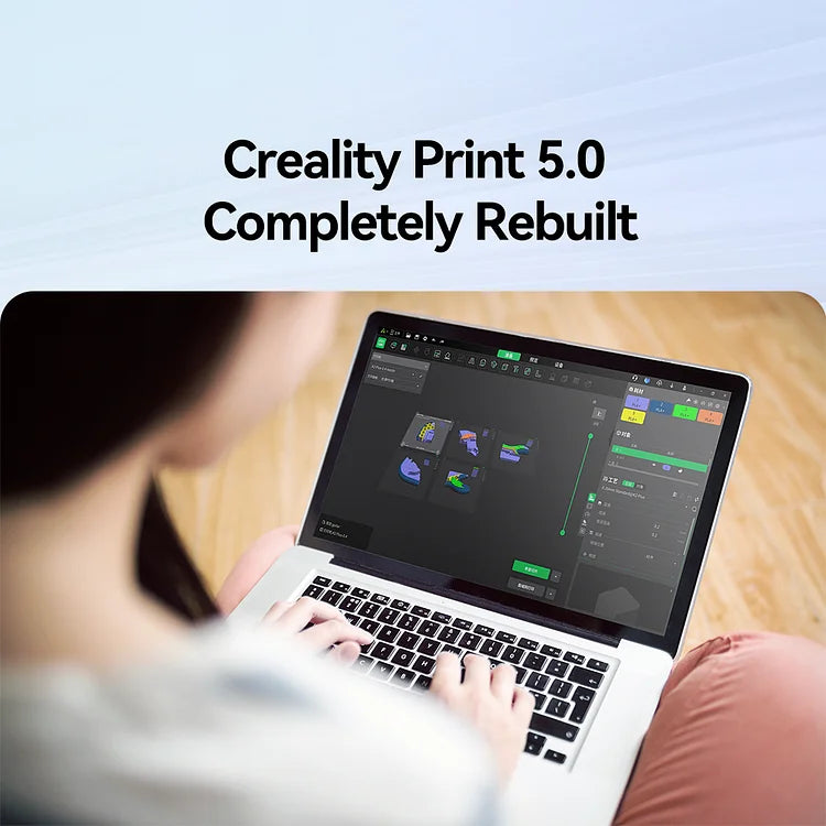 Creality K2 Plus Combo 3D Printer, Multicolor Printing with 16 Colors with CFS (CFS sold separately or in Combo Purchase Only), 600mm/s High-Speed Printing, Dual AI Cameras for Monitoring, Full-Auto Leveling- Printing Size: 350 x 350 x 350mm