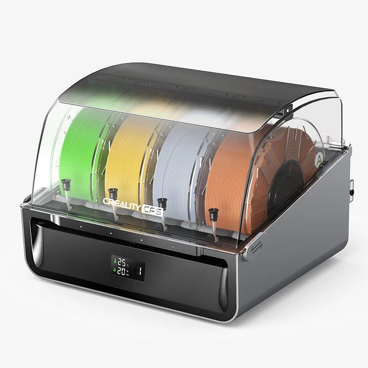 Creality K2 Plus Combo 3D Printer, Multicolor Printing with 16 Colors with CFS (CFS sold separately or in Combo Purchase Only), 600mm/s High-Speed Printing, Dual AI Cameras for Monitoring, Full-Auto Leveling- Printing Size: 350 x 350 x 350mm