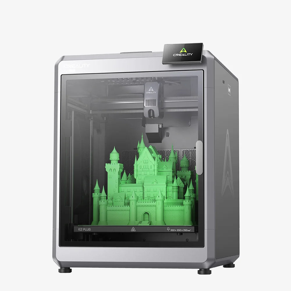 Creality K2 Plus Combo 3D Printer, Multicolor Printing with 16 Colors with CFS (CFS sold separately or in Combo Purchase Only), 600mm/s High-Speed Printing, Dual AI Cameras for Monitoring, Full-Auto Leveling- Printing Size: 350 x 350 x 350mm