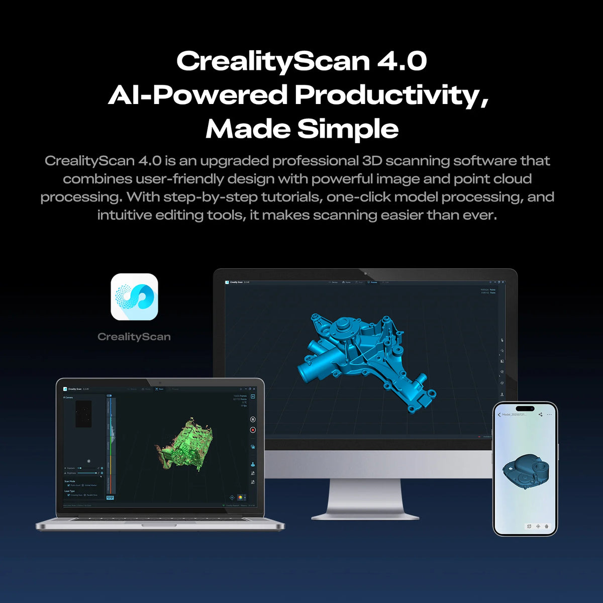 Creality SERMOON X1 Wireless 3D Scanner
