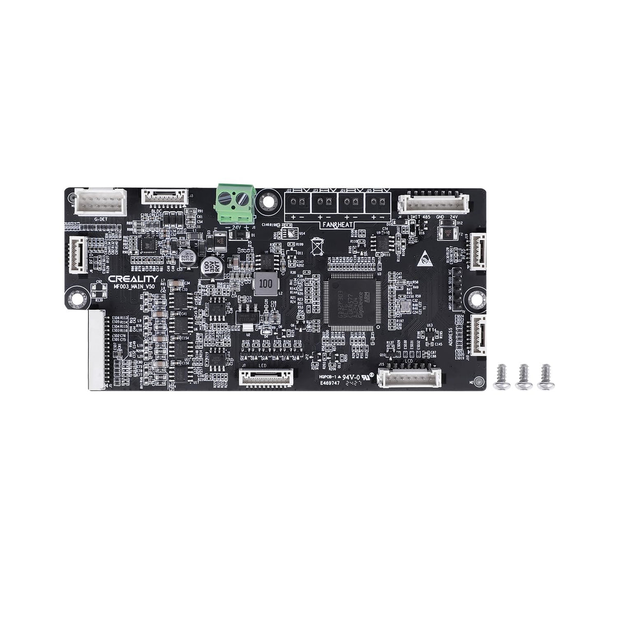 Creality CFS replacement circuit board on a white background.