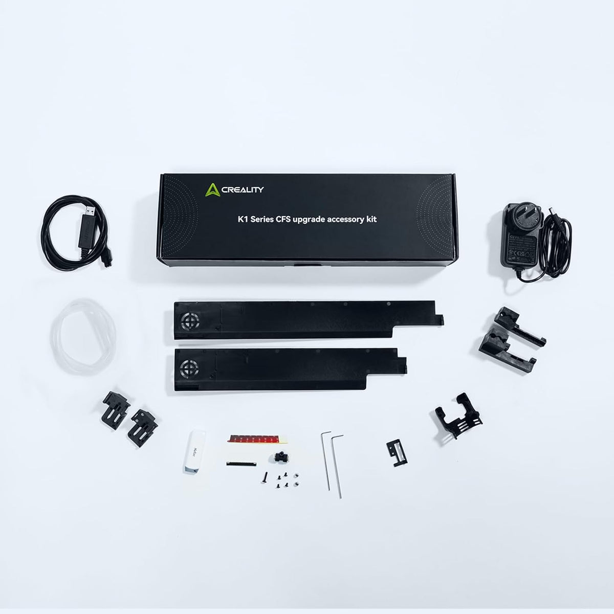 Creality K1 series CFS upgrade accessory kit on a white background.