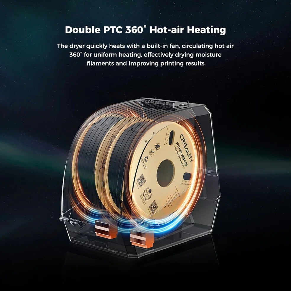 Creality Space Pi Plus Dual-Spool Filament Dryer