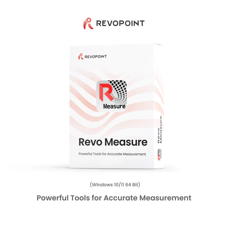 Revopoint Revo Measure 3D measurement software.