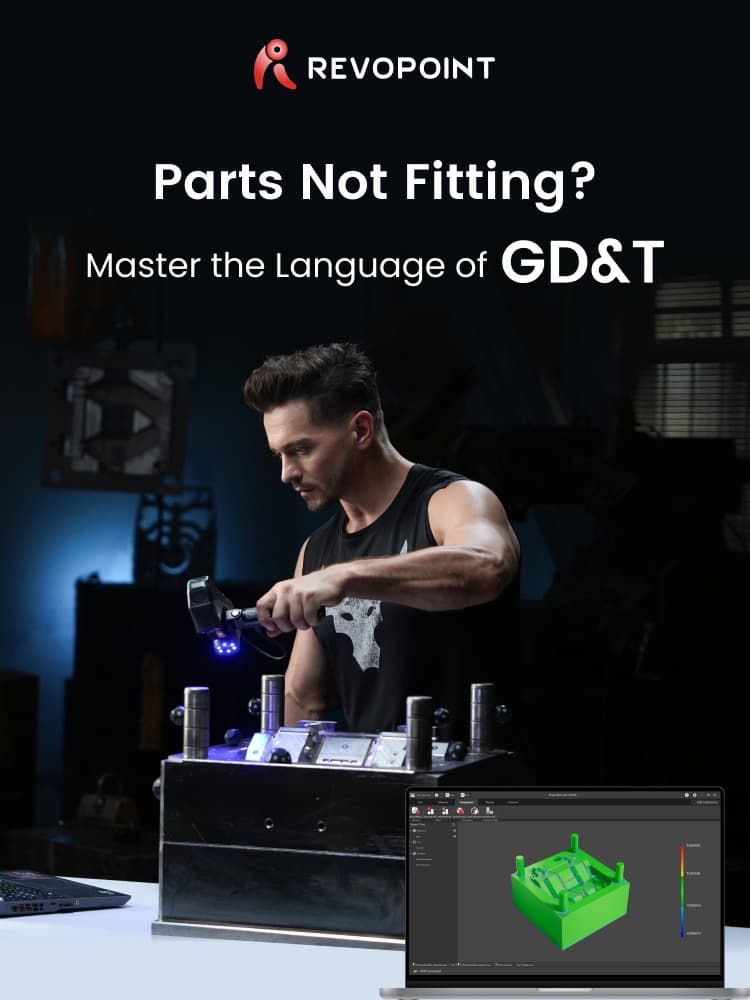 REVOPOINT Inspection Basics: GD&T and Repeat-Scan Comparisons