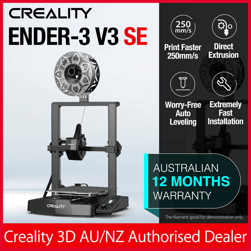Creality Ender-3 V3 SE-FDM 3D Printer-Build Volume:220*220*250mm-One-touch Auto-leveling Function-AU Stock