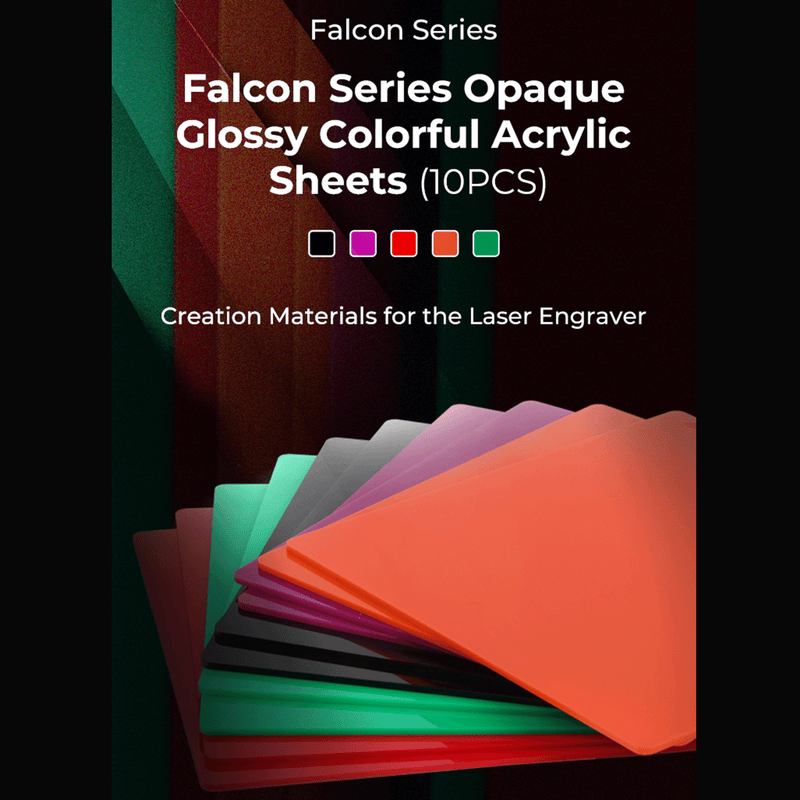 Creality 3D Falcon Series Five Colors Acrylic Sheets 300*300*3mm