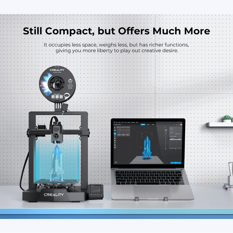 Creality Ender-3 V3 KE 3D Printer-500mm/s Max Speed-Smart OS with X-Axis Linear Rail-220 * 220 * 240mm