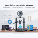 Creality Ender-3 V3 KE 3D Printer-500mm/s Max Speed-Smart OS with X-Axis Linear Rail-220 * 220 * 240mm