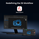 Revopoint POP 4: 5-in-1 Versatile 3D Scanner with Blue Laser & Infrared Light