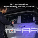 Creality 3D Scanner RaptorX, Handheld Wireless Scanner with Metrology-Grade Accuracy 0.02mm,Industrial Blue Light, Fast Wi-Fi 6 Data Transmission Support 5-4000mm Objects for Windows Mac