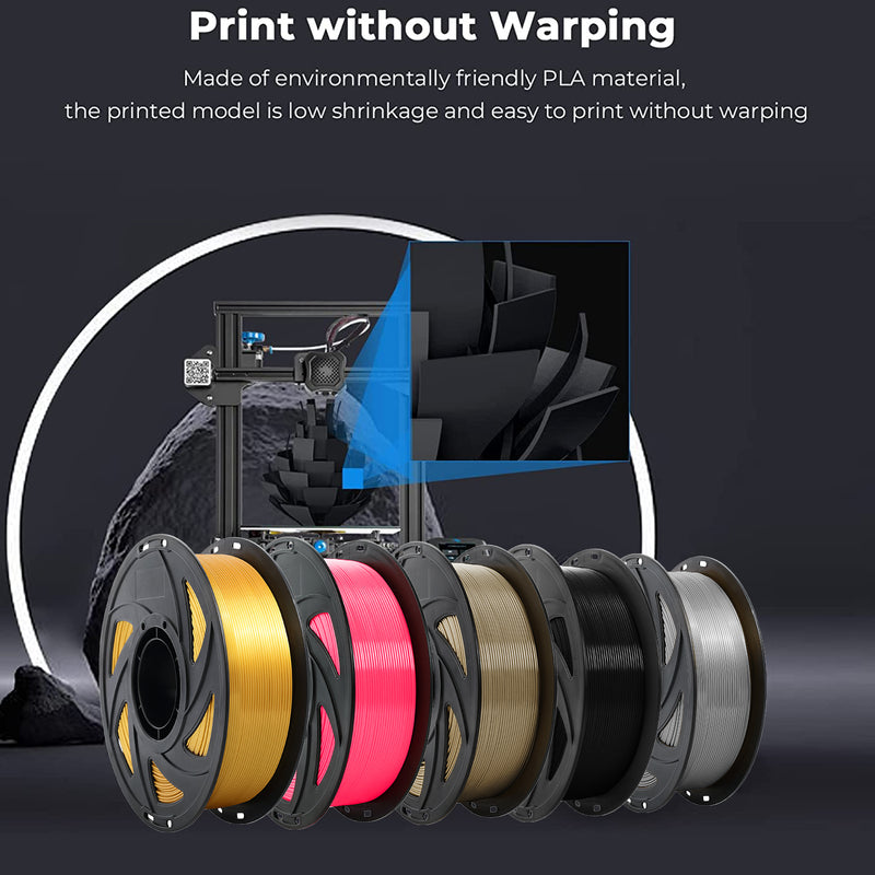 PanTech Premium PLA+ 1KG 3D Printing 1.75 Filament -Neatly Wound PLA+ 1.75 Filament