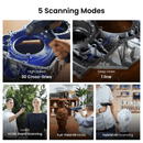 Revopoint POP 4: 5-in-1 Versatile 3D Scanner with Blue Laser & Infrared Light