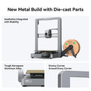 Creality Ender 3 V3 3D Printer, 600mm/s High Speed with All Metal Build, New CoreXZ with Dual-Gear Direct Extruder, 60W 300℃ Hotend, Auto-Leveling DIY 3D Printers