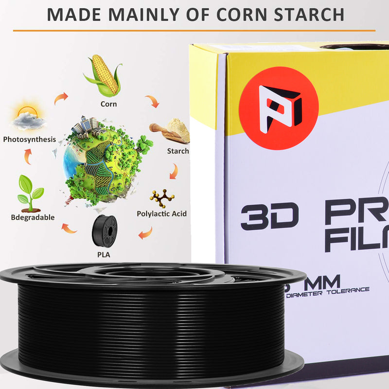 PanTech Premium PLA+ 1KG 3D Printing 1.75 Filament -Neatly Wound PLA+ 1.75 Filament