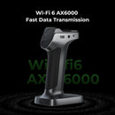 Creality 3D Scanner RaptorX, Handheld Wireless Scanner with Metrology-Grade Accuracy 0.02mm,Industrial Blue Light, Fast Wi-Fi 6 Data Transmission Support 5-4000mm Objects for Windows Mac