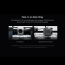 Creality K1 3D Printer with Auto Leveling 600mm/s Printing Speed 2000mm- Acceleration, High-Temp 32mm/s Flow Hotend Dual-Gear Direct Extruder Build Volume- Print Size: 220 x 220 x 250mm
