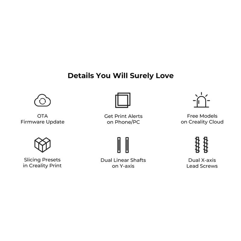 Creality Ender-3 V3 KE 3D Printer, 500 mm/s High-Speed Printing with Auto-Leveling, Sprite Direct Extruder Supports 300℃ Printing, Ultra-Smooth and Stable, 220×220×250 mm Print Volume