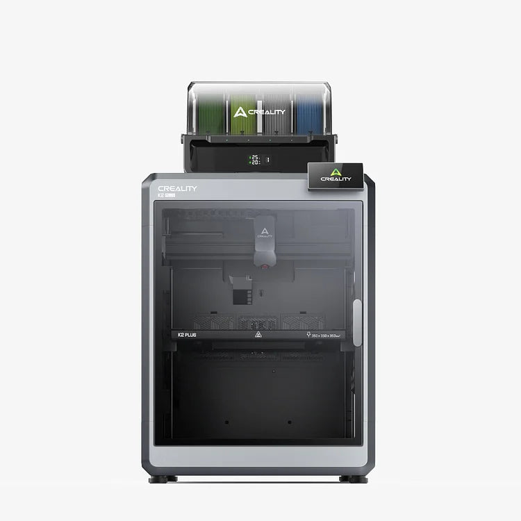 Creality K2 Plus Combo 3D Printer, Multicolor Printing with 16 Colors with CFS (CFS sold separately or in Combo Purchase Only), 600mm/s High-Speed Printing, Dual AI Cameras for Monitoring, Full-Auto Leveling- Printing Size: 350 x 350 x 350mm