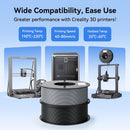 Creality K2 SE 3D Printer, 500mm/s High-Speed Printing, Support Multi Color 3D Printing Needs CFS, Solid Metal Build, Auto Leveling, Direct Drive Extruder, Quick-Swap Nozzle, 220 x 215 x 245mm