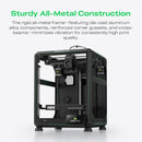 Creality K2 SE 3D Printer, 500mm/s High-Speed Printing, Support Multi Color 3D Printing Needs CFS, Solid Metal Build, Auto Leveling, Direct Drive Extruder, Quick-Swap Nozzle, 220 x 215 x 245mm