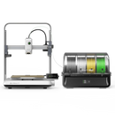 Ender-3 V4 Combo 3D Printer
 with filament holder on a white background