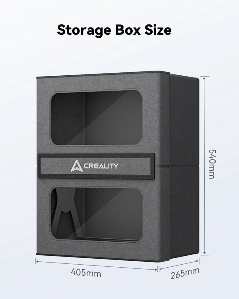 Creality Filament Storage Box, 3D Printer Filament Storage for 10KG, 3D Filament Dryer with Magnetic Closure, Moisture-Proof & Damp-Proof for PLA/PETG/ABS/TPU/UV Resin and More