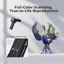 Creality Otter Lite/ Basic 3D Scanner-Creality Otter Lite 3D Scanner, Wireless 3D Scanner for 3D Printing, 0.05mm High Precision, Full-Color Scanning | WiFi 6 | Portable for Metal/Black Objects | Windows/macOS/Android/iOS