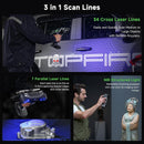 Creality 3D Scanner RaptorX, Handheld Wireless Scanner with Metrology-Grade Accuracy 0.02mm,Industrial Blue Light, Fast Wi-Fi 6 Data Transmission Support 5-4000mm Objects for Windows Mac