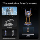 Creality 3D Scanner CR-Scan Raptor Pro for 3D Printing, 22+7 Blue Laser & NIR Handheld Scanner 0.02mm Accuracy, 60fps High-Speed & 5MM to 4M Objects, 24-Bit Full-Color Scanning for Windows macOS