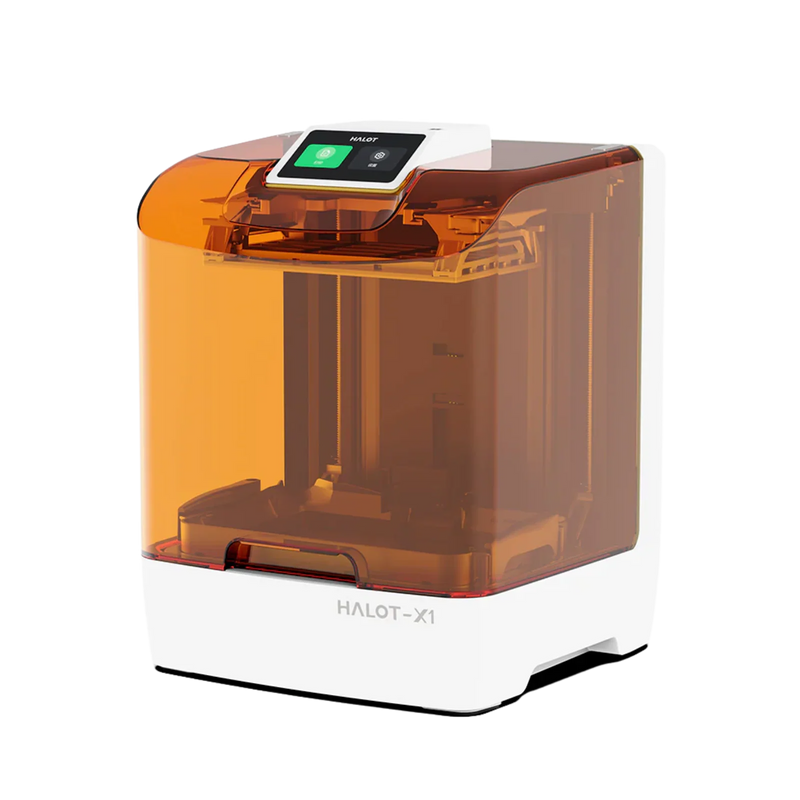 Creality Halot-X1 Combo Resin 3D Printer, 10.1" 16K Mono LCD, 14×19 μm, 170 mm/h High-Speed Printing, Intelligent Resin Management, Fully Assembled Auto Leveling, Large Print Size: 211.68x118.37×200mm