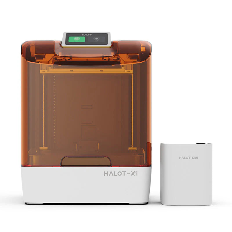 Creality Halot-X1 Combo Resin 3D Printer, 10.1" 16K Mono LCD, 14×19 μm, 170 mm/h High-Speed Printing, Intelligent Resin Management, Fully Assembled Auto Leveling, Large Print Size: 211.68x118.37×200mm