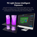 Creality Halot-X1 Combo Resin 3D Printer, 10.1" 16K Mono LCD, 14×19 μm, 170 mm/h High-Speed Printing, Intelligent Resin Management, Fully Assembled Auto Leveling, Large Print Size: 211.68x118.37×200mm