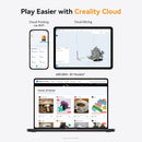 Creality Resin 3D Printer for Kids and Beginners, HALOT R6 Fully Assembled, Upgraded Light Source with High-Precision Printing, LCD Monochrome Screen Simple Workflow 3D Resin Printers