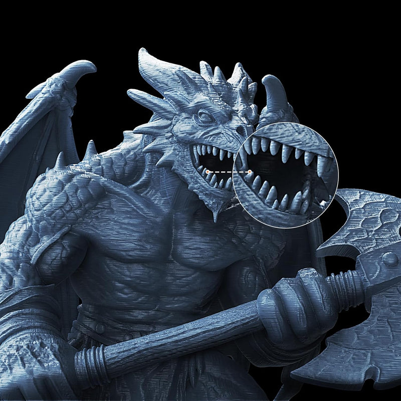 Creality Resin 3D Printer for Kids and Beginners, HALOT R6 Fully Assembled, Upgraded Light Source with High-Precision Printing, LCD Monochrome Screen Simple Workflow 3D Resin Printers