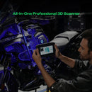 Creality Sermoon P1 3D Scanner, Handheld 22+7+1 Blue Laser&Infrared Wireless 3D Scanner with 6"Touch Screen, Supports Standalone&PC Modes, 0.02mm/m Accuracy for Modified Vehicles, Reverse Engineering