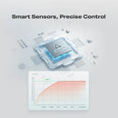 Creality smart sensor with temperature graph on a light gray background