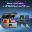 Creality Space Pi X4 Filament Dryer 4 Roll 3D Printer Dry Box with 110W PTC Heater 360° Rapid Heating LCD Touch Screen One-Key Operation PLA PETG ABS TPU Nylon Compatible