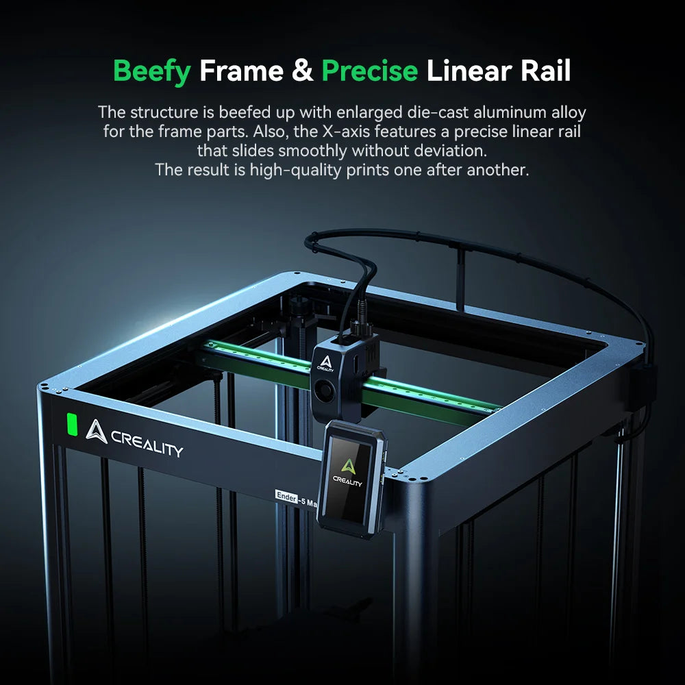 Creality Ender-5 Max 3D Printer-700mm/s Max Speed-Build Volume: 400 x 400 x 400mm
